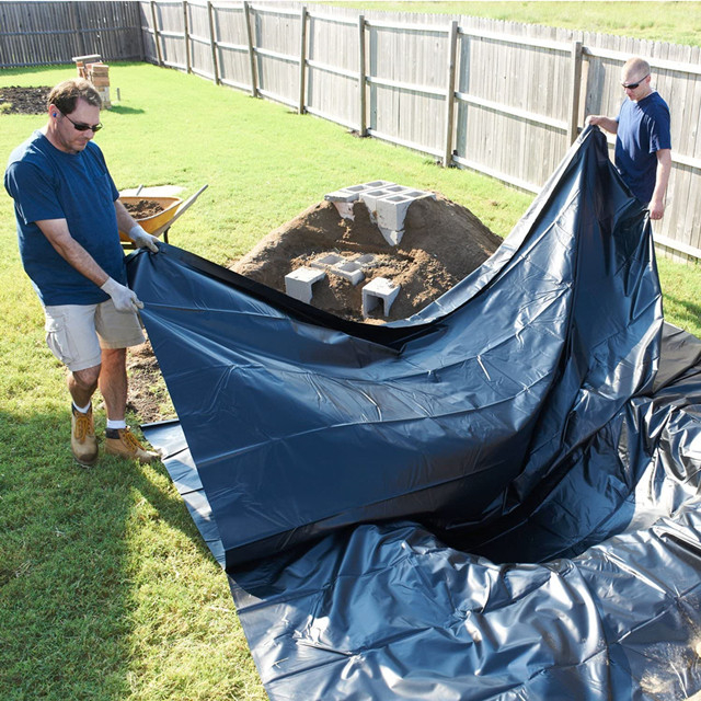 Revestimientos flexibles para estanques con revestimiento de presas de geomembrana de HDPE