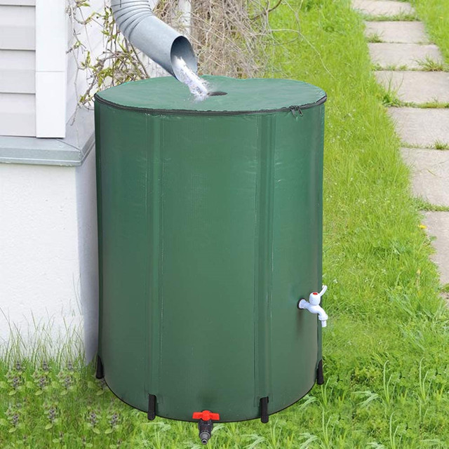 Tanque plegable del contenedor de almacenamiento del sistema de recolección de agua de lluvia