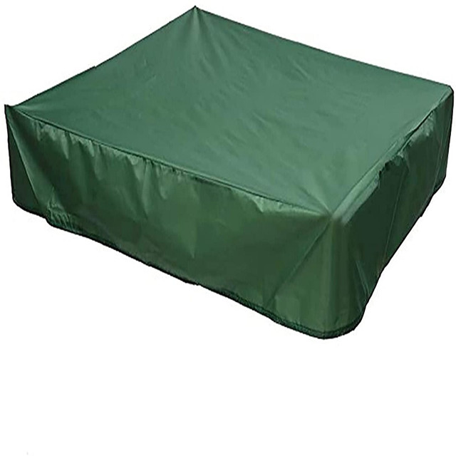 Cubierta impermeable para caja de arena y lona para dosel de repuesto para exteriores