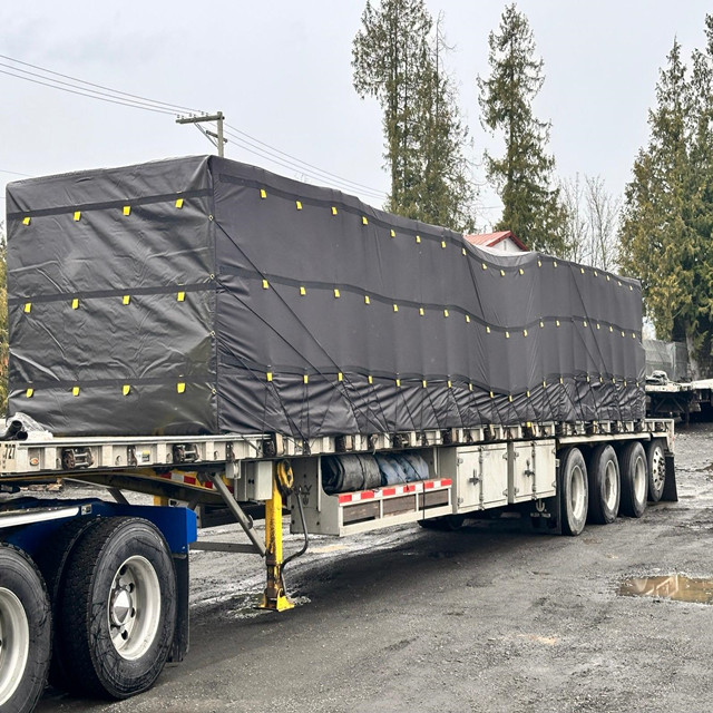 Lonas para madera de alta resistencia para remolques de plataforma