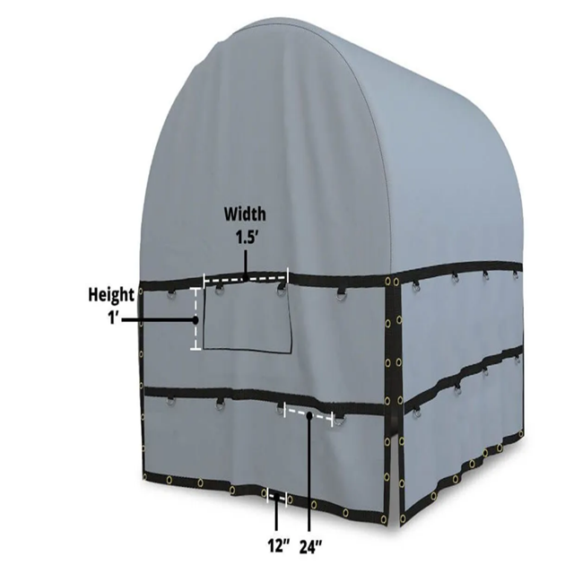 Lonas en espiral de vinilo de PVC de alta resistencia para camiones y remolques de plataforma