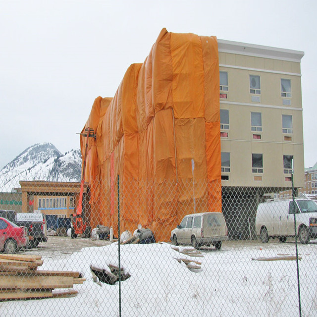 Lonas de acaparamiento aisladas de construcción para el invierno